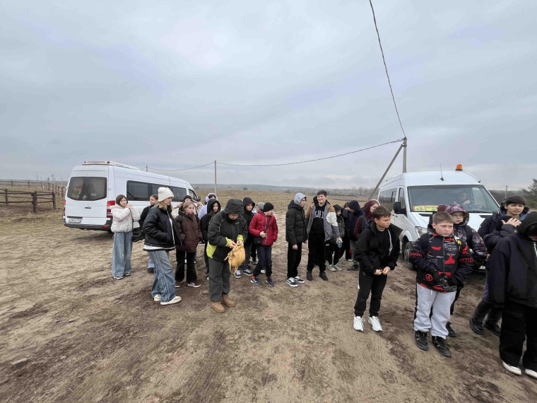 Учащиеся совершили экскурсию в родовое поместье.